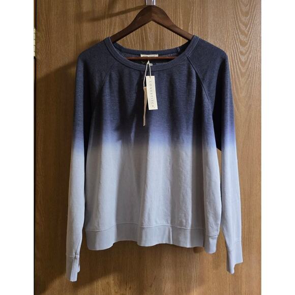 Lovestitch Good Waves Ombre Crew Neck Sweater - Picture 2 of 12